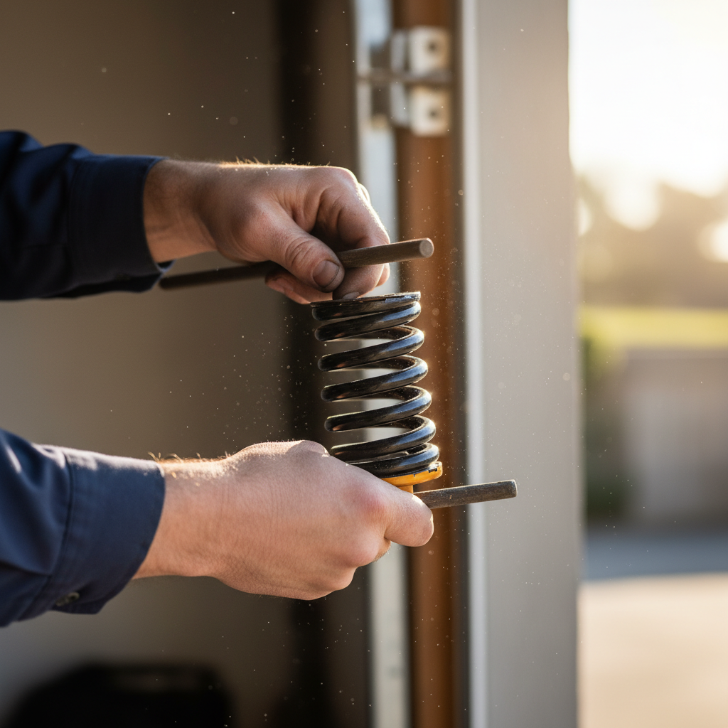 Garage Door Spring Repair in Madison